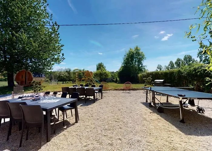 La Clef Decamp Poigniere 17 Pers Jacuzzi, Baby-foot, 30 Min Casa de Férias *