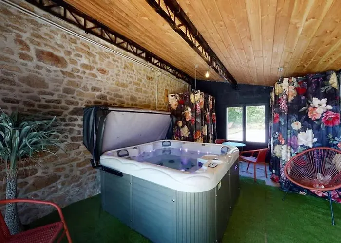 La Clef Decamp Poigniere 17 Pers Jacuzzi, Baby-foot, 30 Min Casa de Férias *